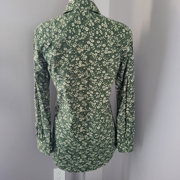 ​Marc Jacobs Floral Longline Peter Pan Collar Blouse - Picture 5 of 8